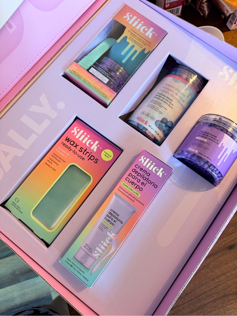 Sliick Hair Removal Kit - Pastel Multi-Color